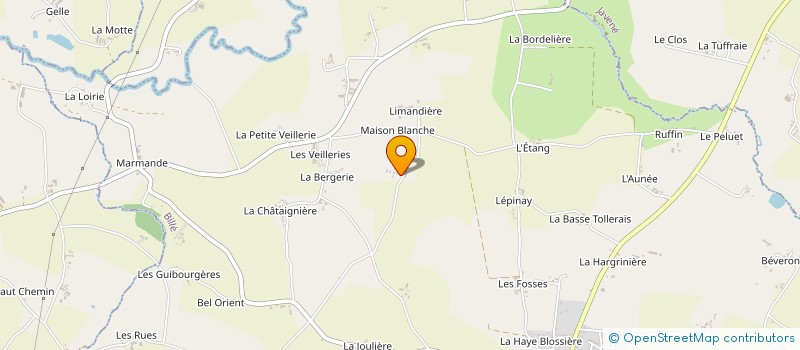 localisation de l'entreprise RJO  BILLE