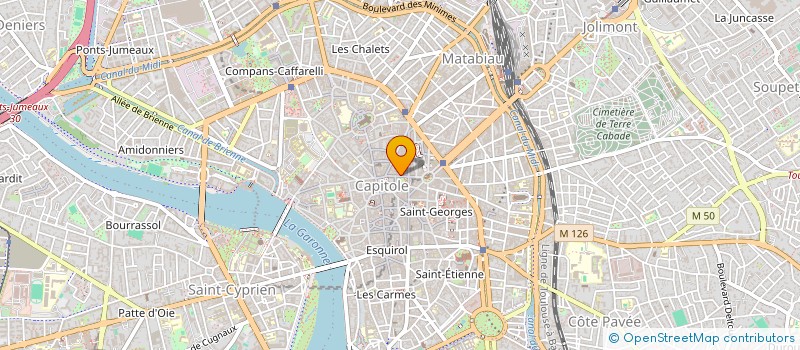 localisation de l'entreprise RJO PARTICIPATIONS  TOULOUSE