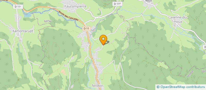 localisation de l'entreprise RJOLY  TENDON