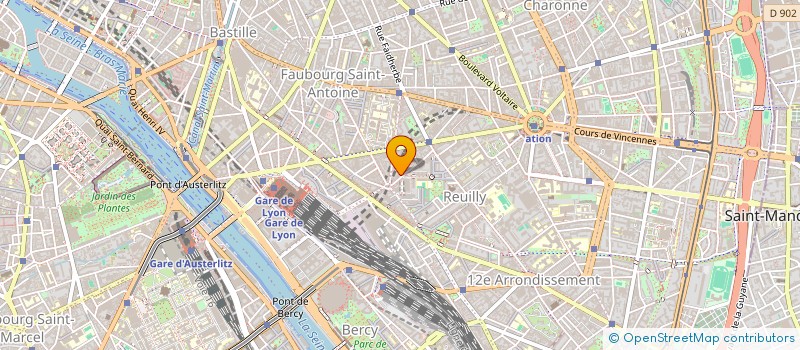 localisation de l'entreprise RJOS  PARIS