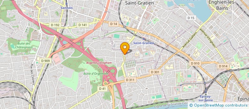 localisation de l'entreprise RJOSEPH CONSULTING  SAINT-GRATIEN