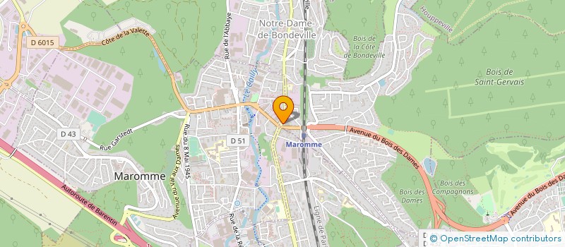 localisation de l'entreprise RJP  DIEPPE