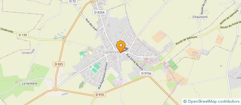 localisation de l'entreprise RJPB DISTRIBUTION à GODERVILLE