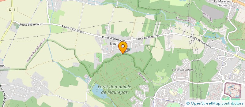 localisation de l'entreprise RJPLU  JOUARS-PONTCHARTRAIN