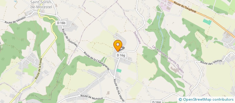 localisation de l'entreprise RJR IMMO  DOLOMIEU