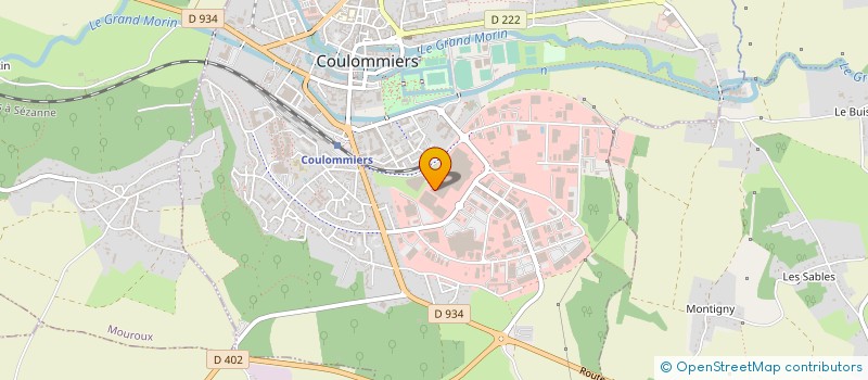 localisation de l'entreprise RJS à COULOMMIERS