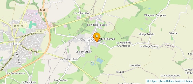 localisation de l'entreprise RJS  GUICHEN