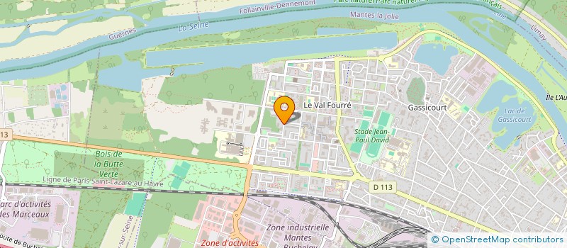 localisation de l'entreprise RJS IMPORT-EXPORT  MANTES-LA-JOLIE