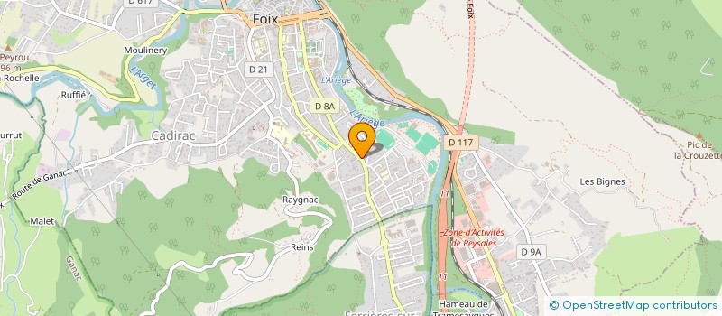 localisation de l'entreprise RJSE FERRIERES à FOIX