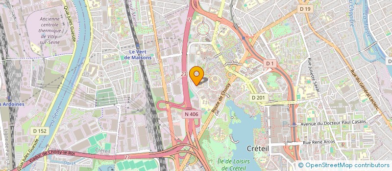 localisation de l'entreprise RJV 224 CONSULTING à CRETEIL