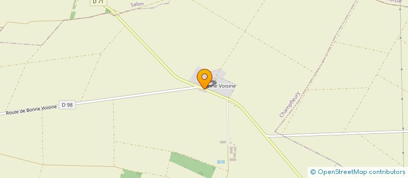 localisation de l'entreprise RJX  CHAMPFLEURY