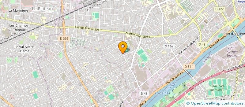 localisation de l'entreprise RK 25 CASH & CARRY  ASNIERES-SUR-SEINE