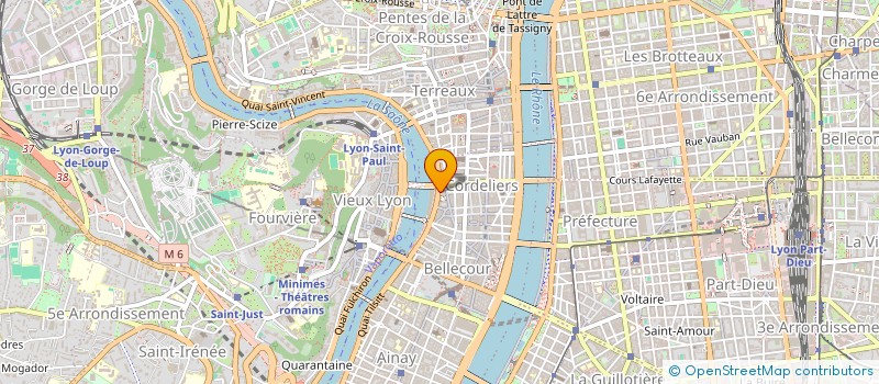 localisation de l'entreprise RK  LYON