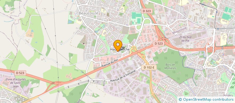 localisation de l'entreprise RK AUTOS CAMPING-CAR à SAINT-GEORGES-SUR-LOIRE
