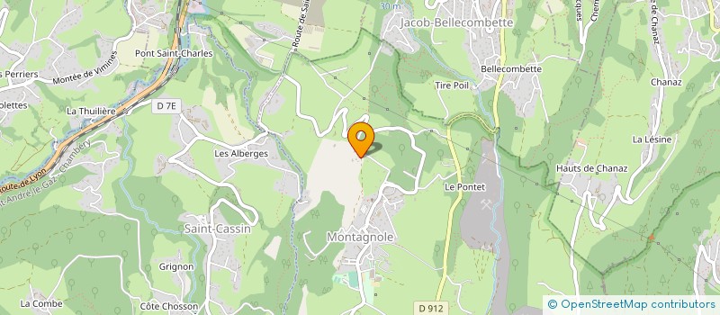 localisation de l'entreprise RK CONSEILS  MONTAGNOLE