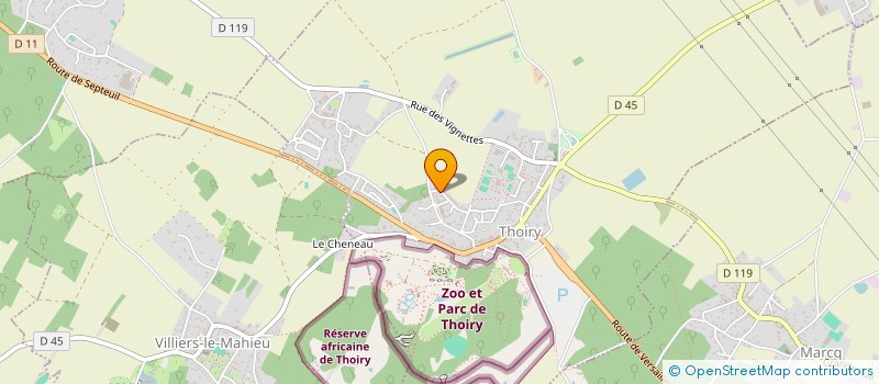 localisation de l'entreprise RK EXPANSION  THOIRY