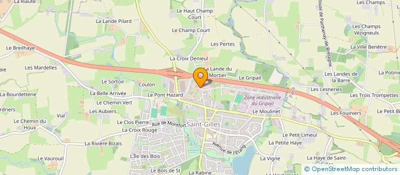 localisation de l'entreprise RK FLEX - EQUIP'INOX à SAINT-GILLES