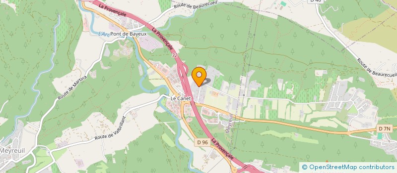 localisation de l'entreprise RK FORME  MEYREUIL