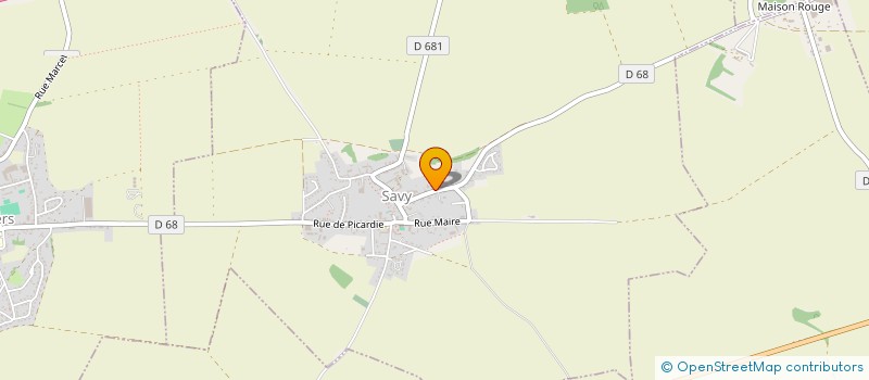 localisation de l'entreprise RK HOME  SAVY