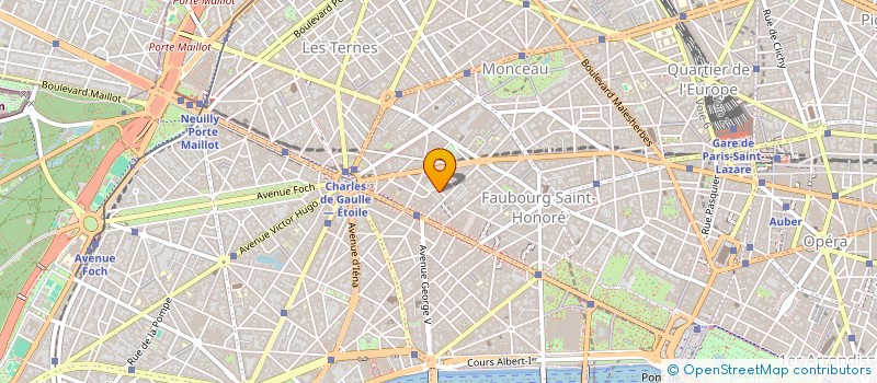 localisation de l'entreprise RK INVEST  PARIS