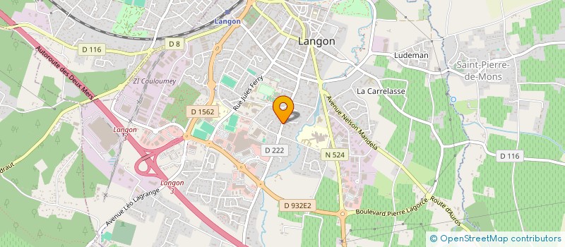 localisation de l'entreprise RK RENOV  LANGON