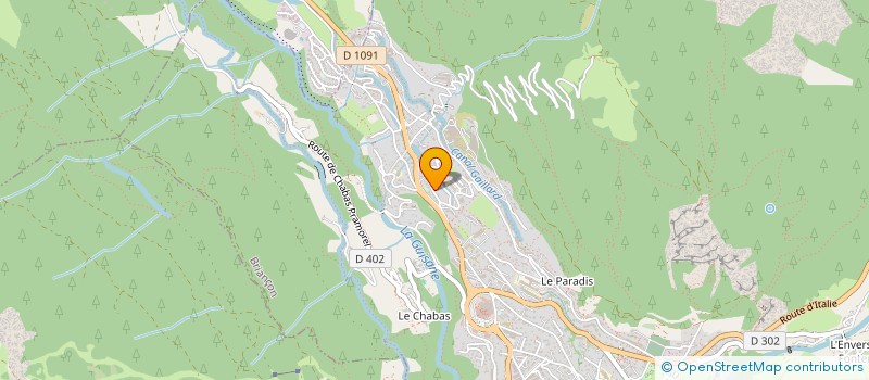 localisation de l'entreprise RK RENOVATION à BRIANCON