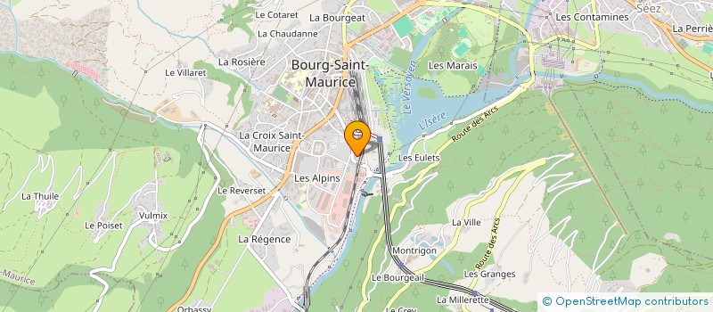 localisation de l'entreprise RKAN  BOURG-SAINT-MAURICE