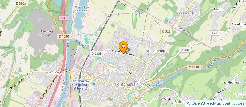 localisation de l'entreprise RKD IMMO  PONTCHARRA