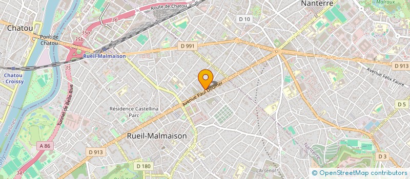 localisation de l'entreprise RKD INVEST à RUEIL-MALMAISON