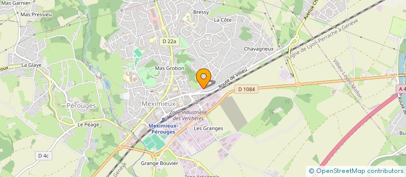 localisation de l'entreprise RKEA ENERGIES à MEXIMIEUX