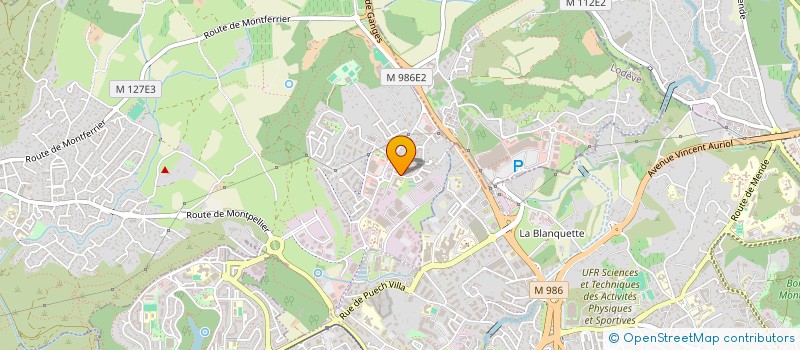 localisation de l'entreprise RKH HAMEDSON  GRABELS