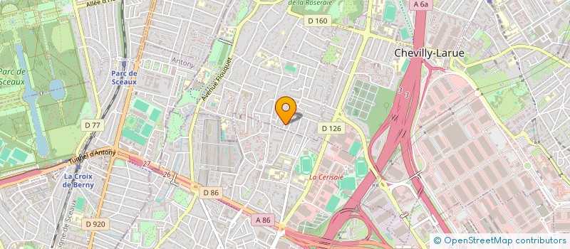 localisation de l'entreprise RKIMMO  L'HAY-LES-ROSES