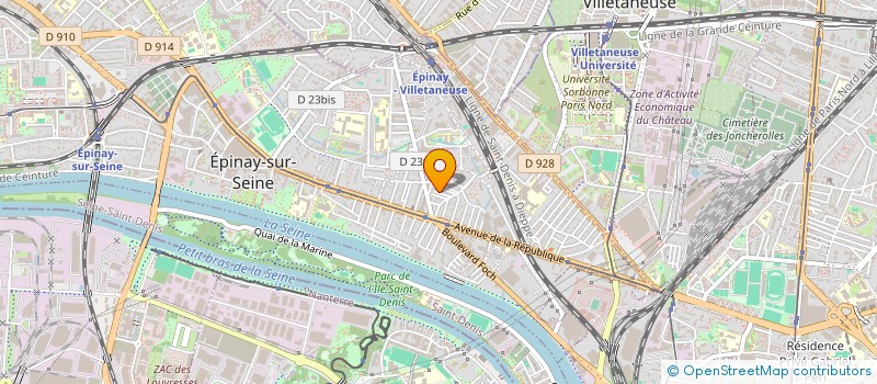 localisation de l'entreprise RKJM SERVICES à EPINAY-SUR-SEINE