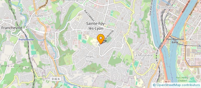 localisation de l'entreprise RKKM NANTES  SAINTE-FOY-LES-LYON