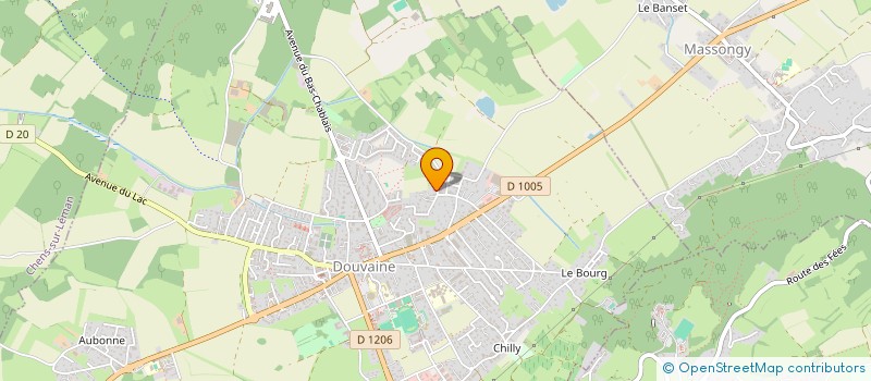 localisation de l'entreprise RKL  DOUVAINE