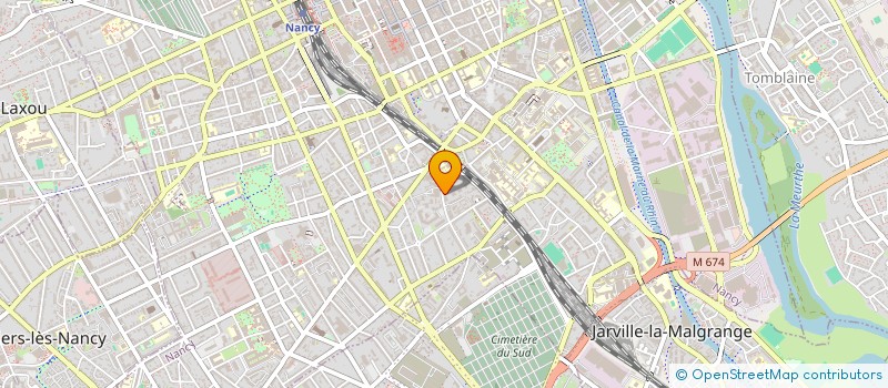 localisation de l'entreprise RKL MUSIC  NANCY