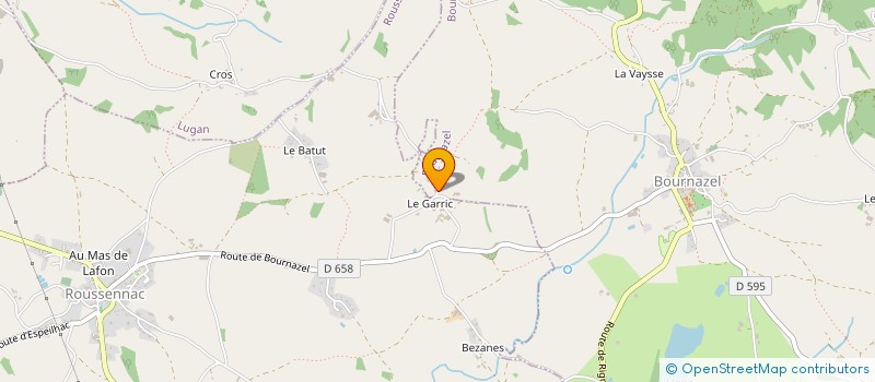 localisation de l'entreprise RKM  BOURNAZEL