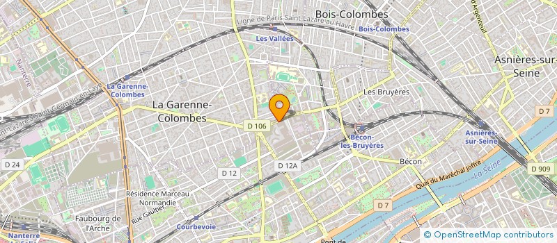 localisation de l'entreprise RKM PUBLISHING à COURBEVOIE