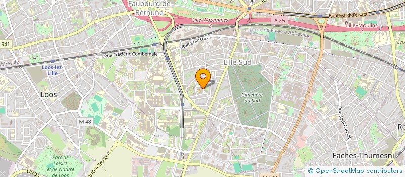 localisation de l'entreprise RKN  BAGNEUX