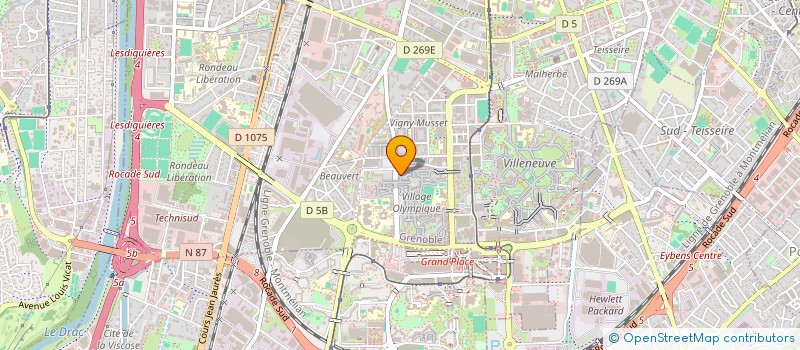 localisation de l'entreprise RKND à GRENOBLE