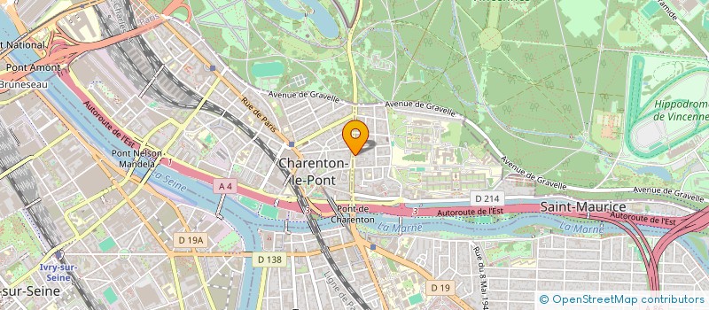 localisation de l'entreprise RKO  ST MAURICE