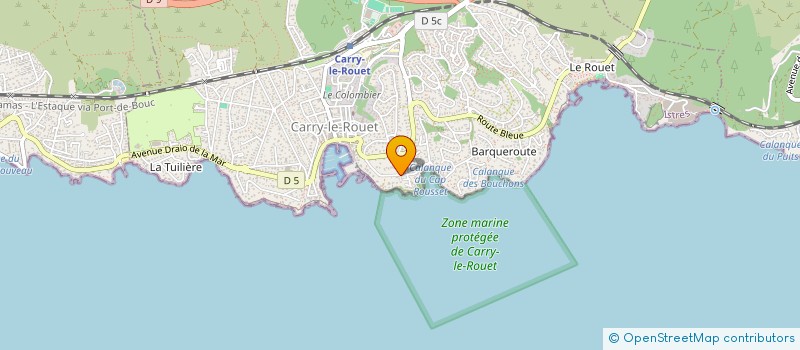 localisation de l'entreprise RKP à CARRY-LE-ROUET