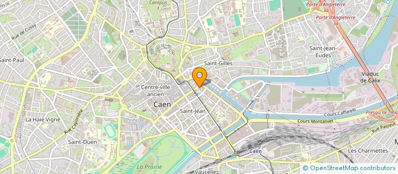 localisation de l'entreprise RKP OPTIC à CAEN