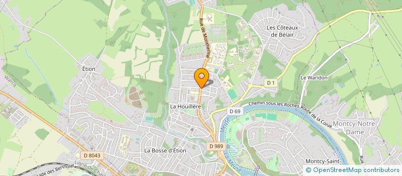 localisation de l'entreprise RKS à CHARLEVILLE-MEZIERES