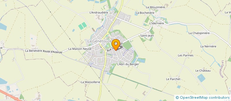 localisation de l'entreprise RKT CONSULTING  LA GENETOUZE