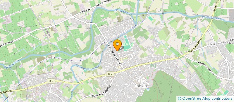 localisation de l'entreprise RKTS  ROBION