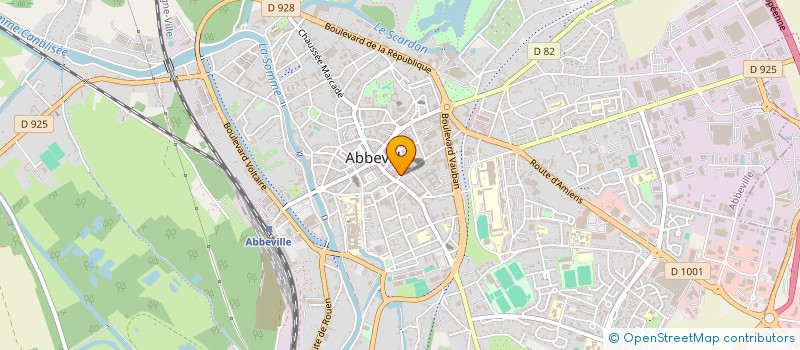 localisation de l'entreprise RL à ABBEVILLE