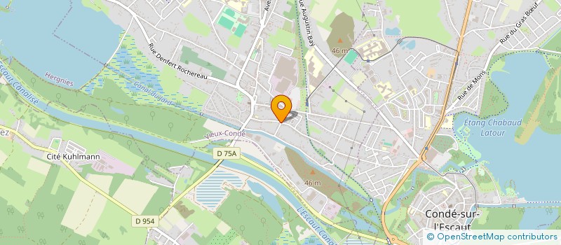 localisation de l'entreprise RL  VIEUX-CONDE