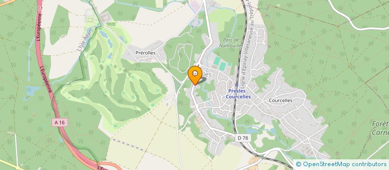 localisation de l'entreprise RL  PRESLES