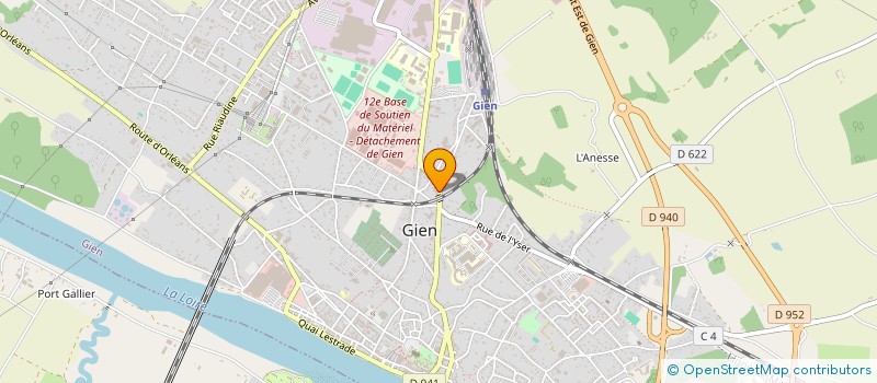 localisation de l'entreprise RL AUTO SARL à GIEN